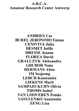 Graphic Design — Royal Academy of Fine Arts Antwerp